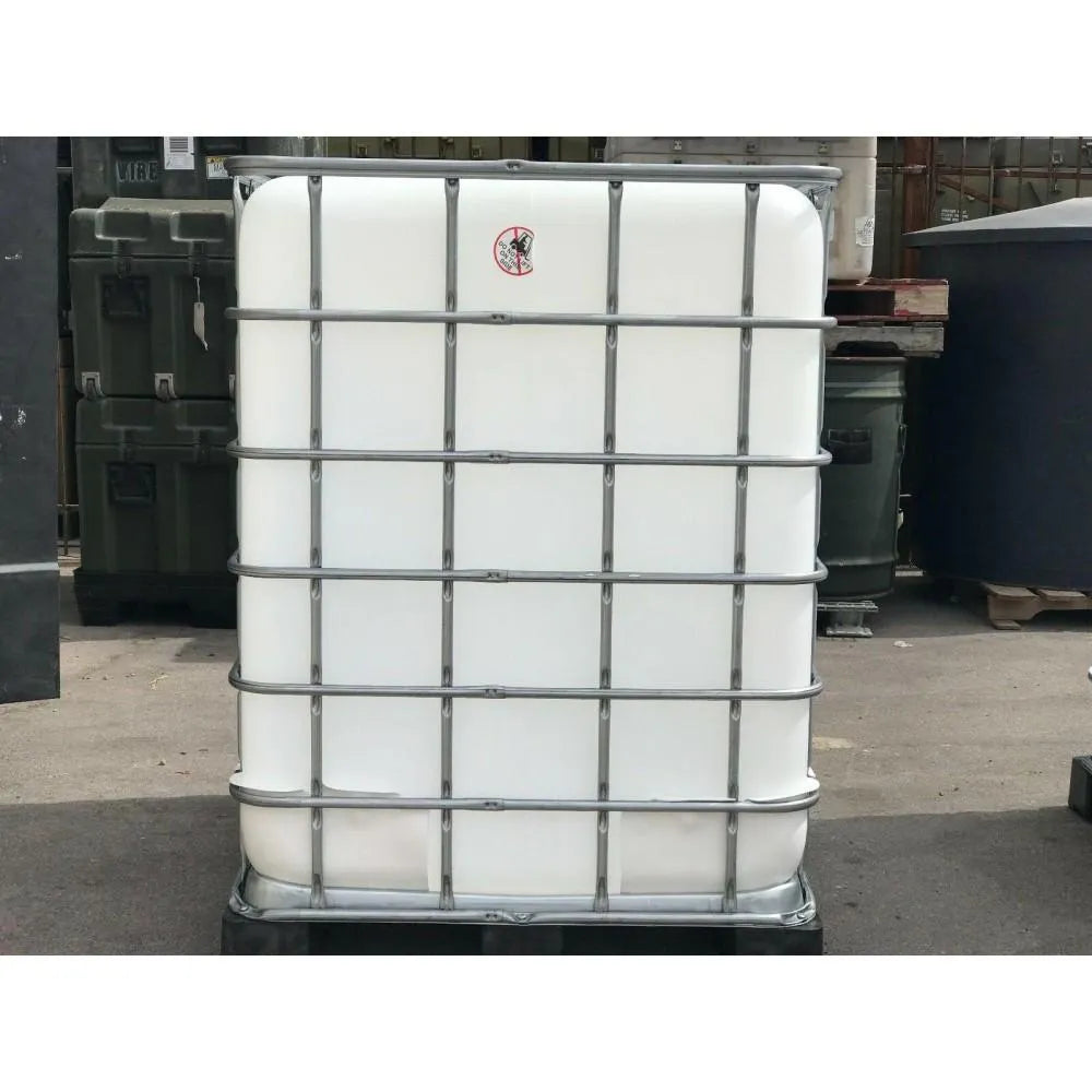 2025 330 Gallon Food Grade IBC | Drinking Water, Rainwater Harvesting Container