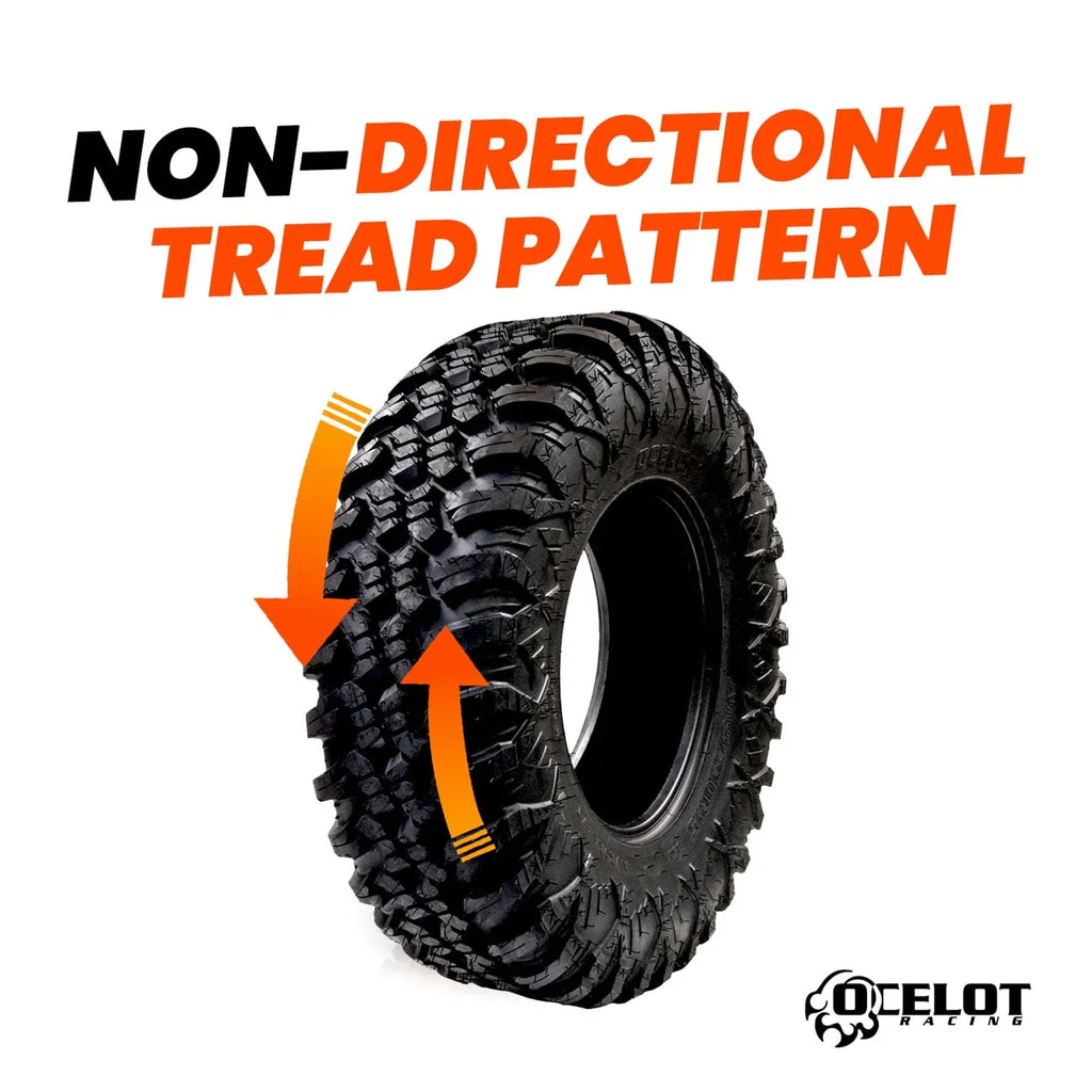 32 x 10R - 14 Ocelot Aurora ATV/UTV Tire